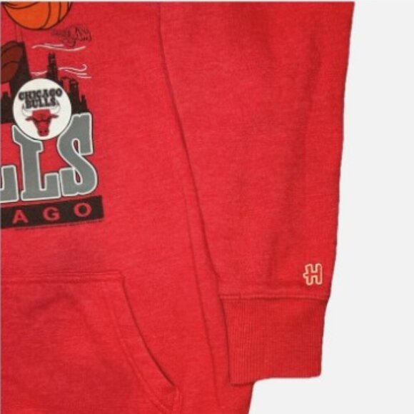 Homage Chicago Bulls Tasmanian Devil Space Jam Hoodie Sweatshirt Size Medium - Picture 5 of 6